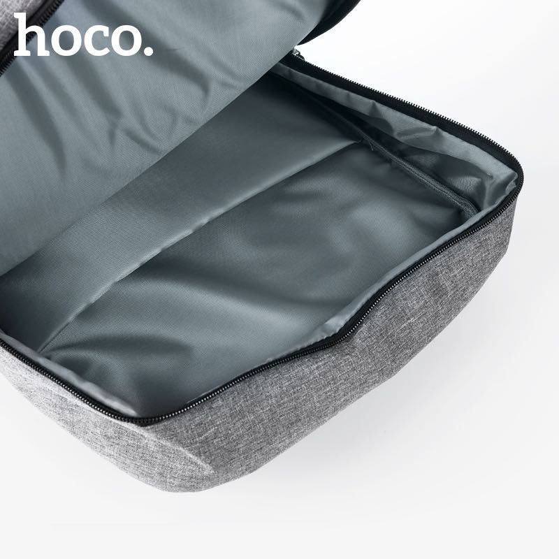 Balo Hoco BAG03 chất liệu vải Polyester dày dặn đựng Laptop , sách vở các loại