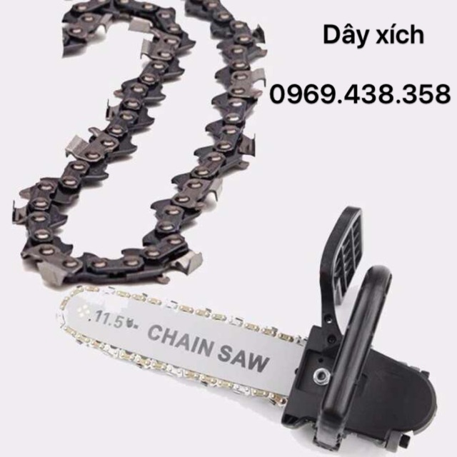 DÂY XÍCH CƯA THAY THẾ GẮN BỘ LAM LƯỠI CƯA