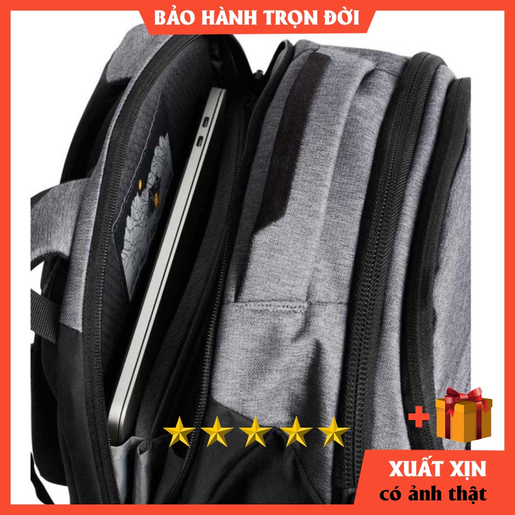 Balo nam du lịch THE NORTH FACE SURGE  2018-2022 giá rẻ - đựng laptop + TNFCHỐNG SỐC MÁY TÍNH