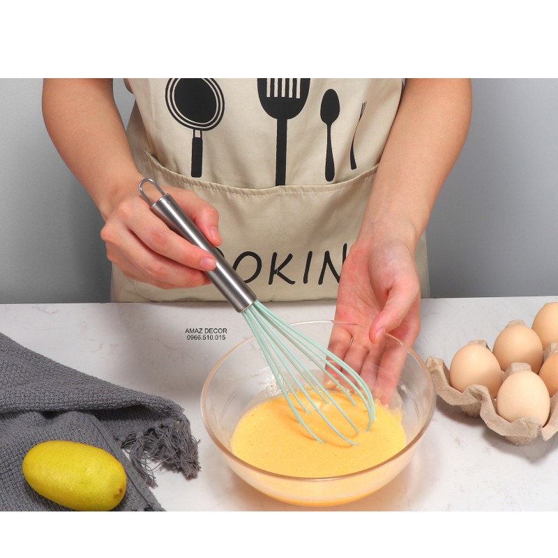 SALE GIÁ SỈ TẠI XƯỞNG Set Bộ 5 Dụng Cụ Làm Bánh Silicone Tiện lợi Cao cấp Bảo Vệ Sức Khỏe Môi trường chịu nhiệt cao