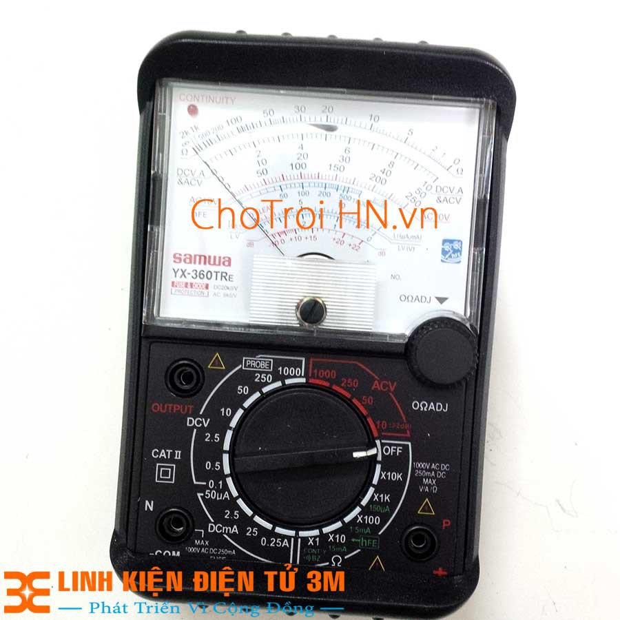 ĐỒNG HỒ KIM SAMWA YX-360TRE ZIN - 500G
