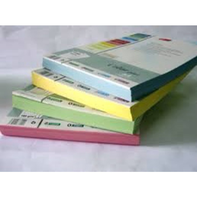 Bìa A4 T&T ĐL160 (100tờ/tập) có 5 màu xanh biển, hồng, Vàng, trắng, xanh lá mạ: