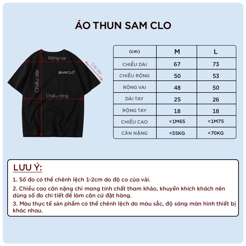 Áo thun tay lỡ nam nữ SAM CLO phông form rộng dáng Unisex, mặc lớp, nhóm, cặp in chữ SHOW TRUTH