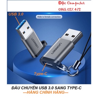 Đầu chuyển đổi usb 3.0 sang usb type c ugreen 50533 chính hãng