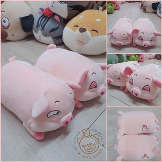 [Giá Hủy Diệt] Gấu bông ❤️ HEO mắt híp phê cần ❤️ phiên bản mới bông siêu mềm mịn FREESHIP FREE GÓI QUÀ