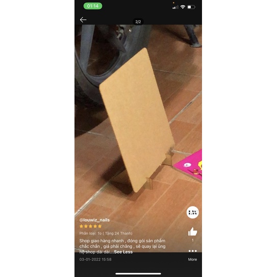 Khung Trưng Bày móng mẫu mica  - bảng bày móng nail