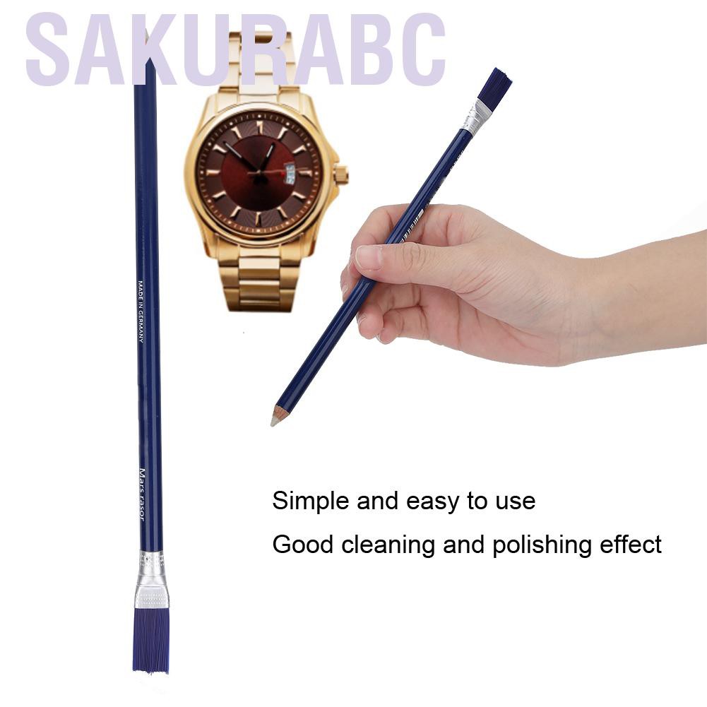 Bút lông phủi cát bụi và vết gỉ sét trong linh kiện đồng hồ đeo tay giúp bảo trì đồng hồ tiện lợi