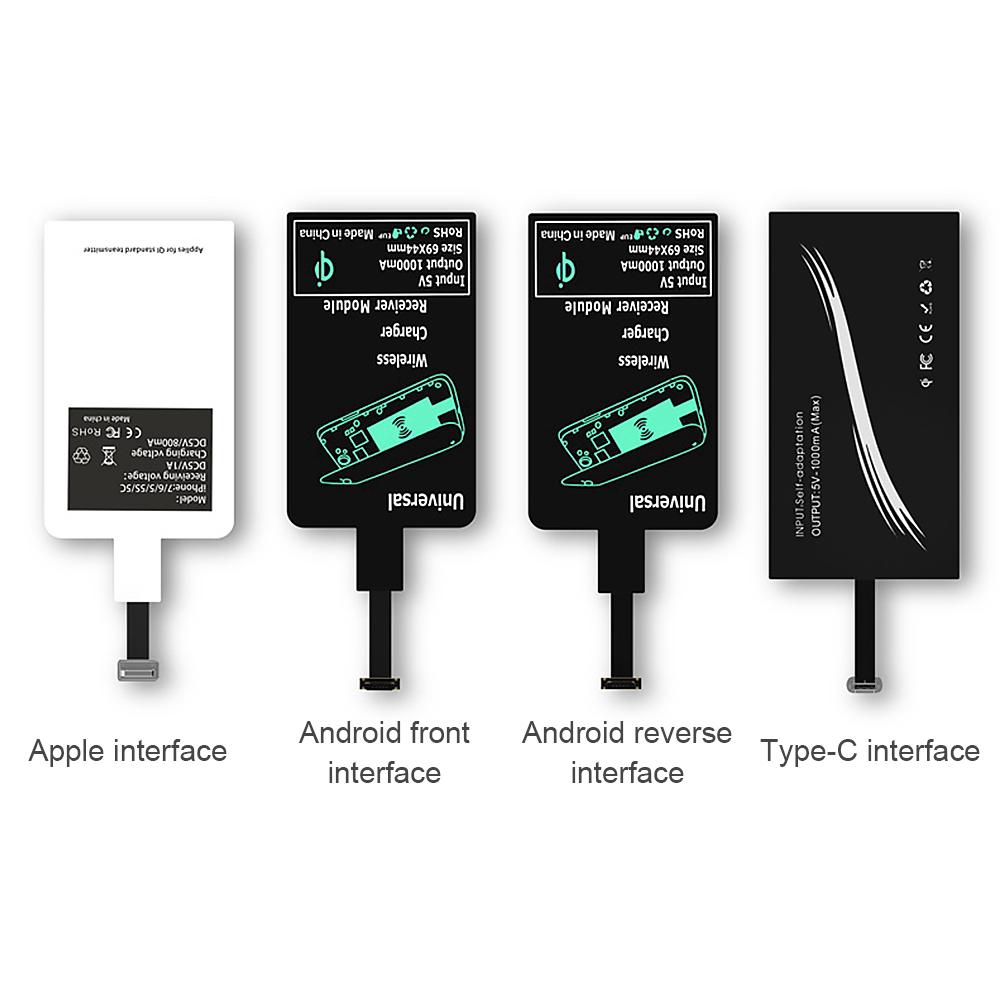 Miếng Dán Sạc Nhanh Không Dây Cho Iphone Micro Usb Type-C