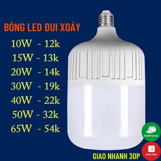 Bóng Đèn LED Trụ Tròn 20W 30W Ánh Sáng Trắng Siêu Sáng ĐÈN DAIKI