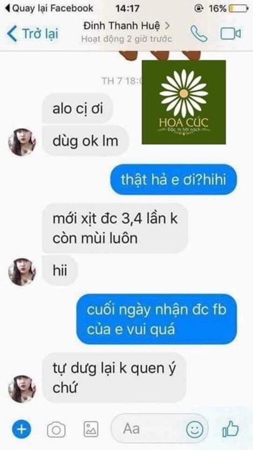 ❤️FREE SHIP❤️XỊT HÔI NÁCH, THÂM NÁCH( HOA CÚC)- CHÍNH HÃNG | BigBuy360 - bigbuy360.vn