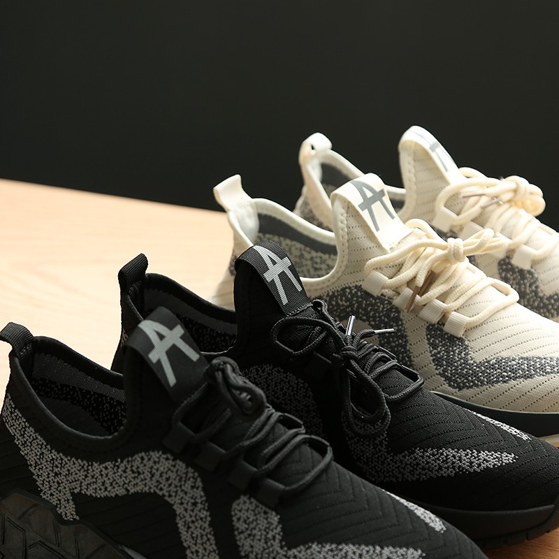 Giày Thể Thao Nam Chất Liệu Vải Dệt Kim Cao Cấp - GS19 | BigBuy360 - bigbuy360.vn