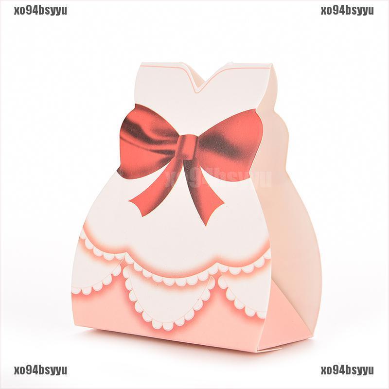 Set 100 Hộp Đựng Kẹo Cưới Hình Cô Dâu Chú Rể Hoạt Hình Xo94Bsyu