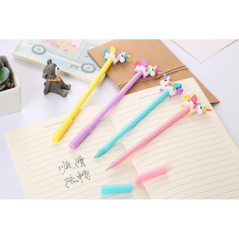 Bút Gel Nước Mực Đen Ngựa Unicorn H72