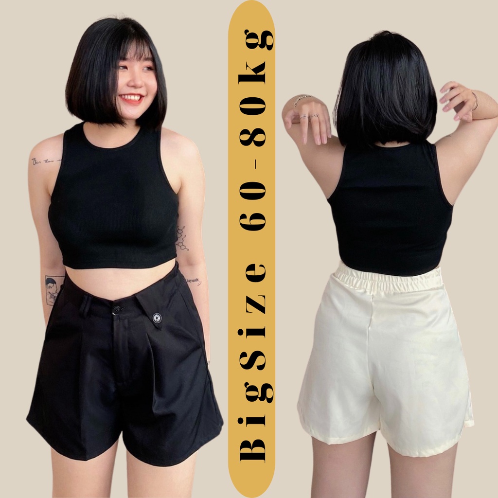 Áo croptop bigsize áo ba lỗ nữ bigsize 3 màu chất cotton siêu mềm mịn thoáng mát 3129 | BigBuy360 - bigbuy360.vn