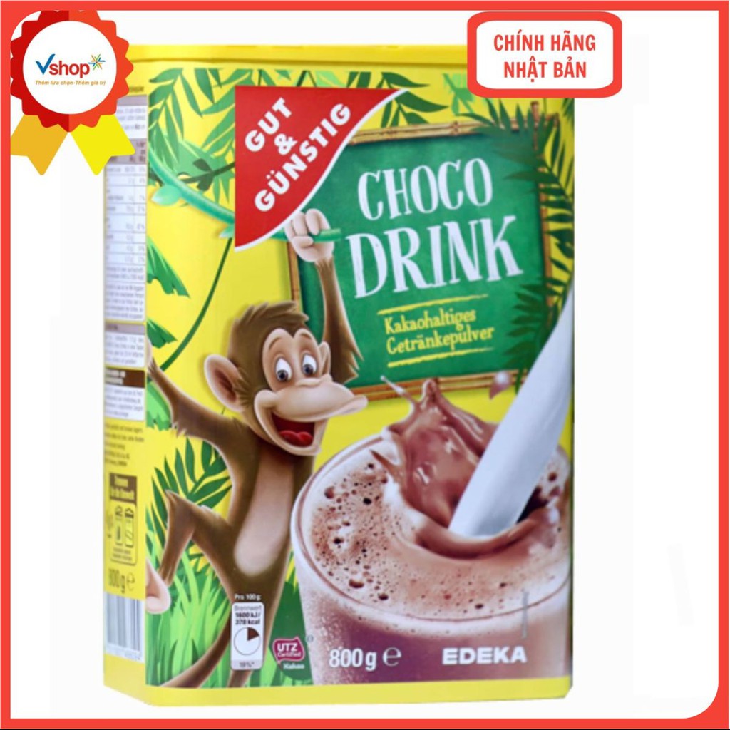 Bột cacao ChoCo Drink - hàng nội địa Đức