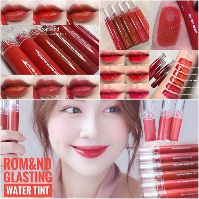 Son Tint Nước Siêu Lì, Lâu Trôi Romand Glasting Water Tint | BigBuy360 - bigbuy360.vn