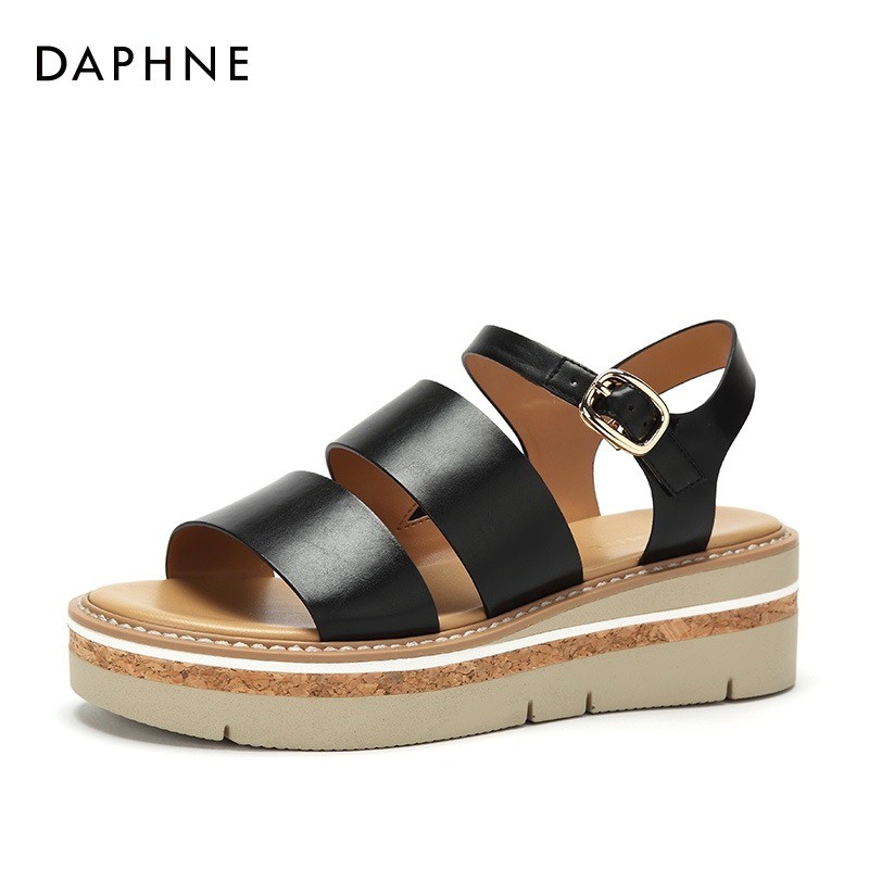 Sandal DAPHNE quai ngang, đế 5cm (size 39-245)