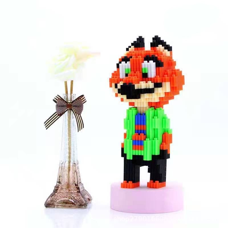 Khối hạt tương thích với đồ chơi Lego lắp ghép khối Đồ chơi trí tuệ lego pokemon lego nano mô hình marvel