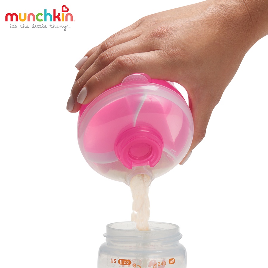 Hộp Chia Sữa Tròn Munchkin Có 3 Ngăn MK44923