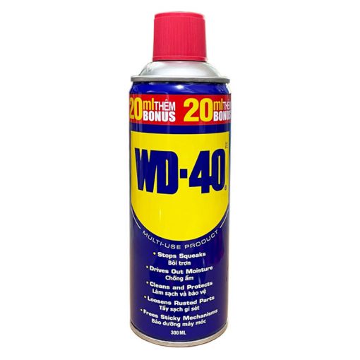 [Mã LIFEAUMAY giảm 10% tối đa 30k đơn 150k] Chai Xịt WD-40 Bôi Trơn, Làm Sạch, Chống Ẩm, Rỉ Sét Multi-Use Product