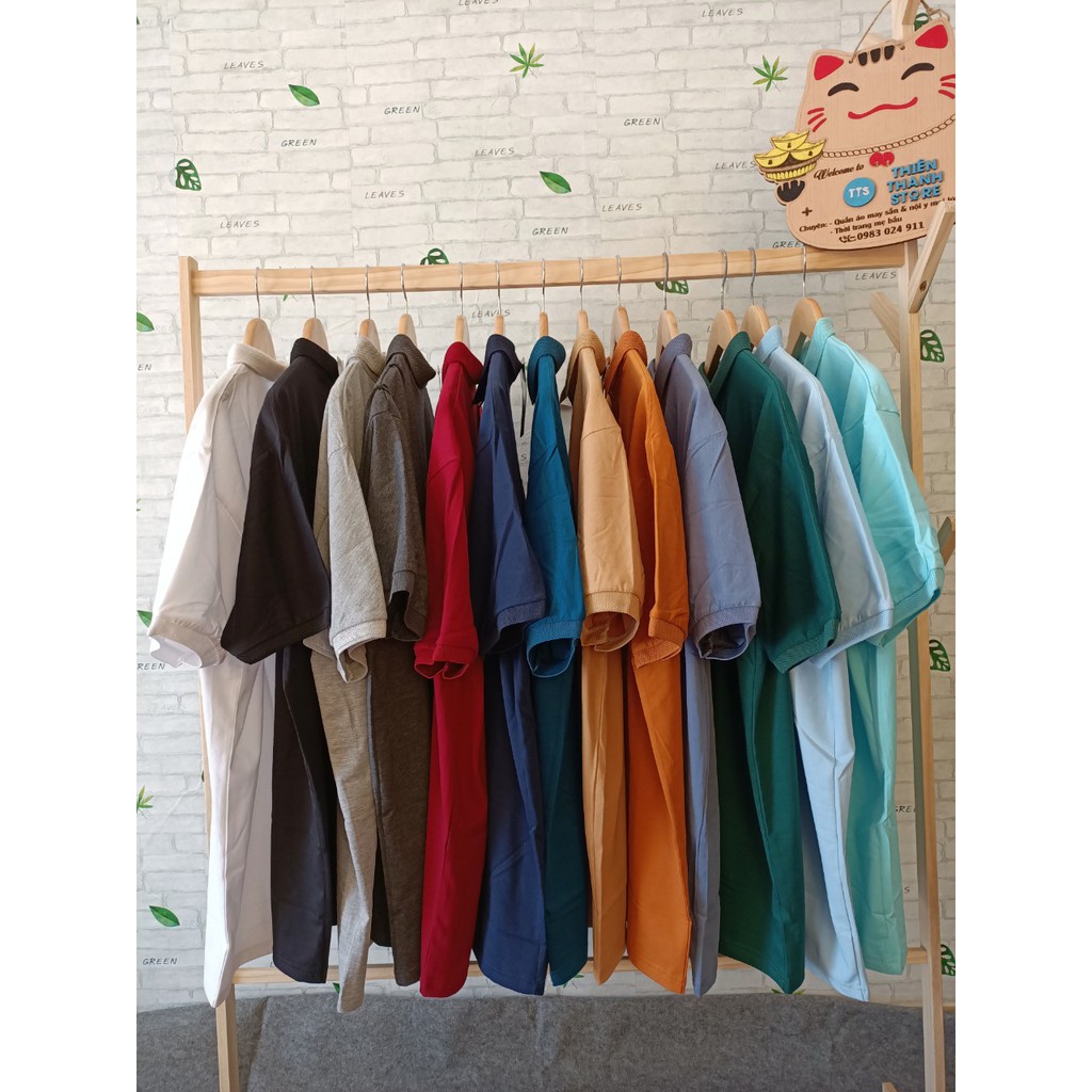 Áo thun nam big size cổ bẻ vải cotton tối đa 150kg-sz 7XL | BigBuy360 - bigbuy360.vn