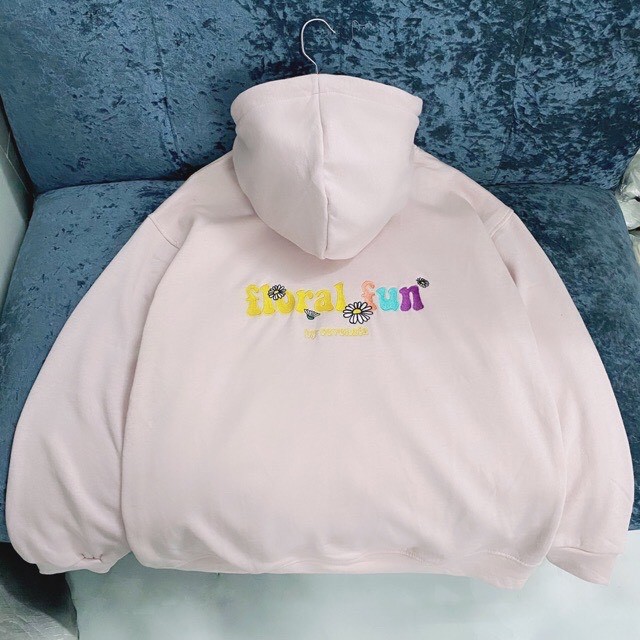 Áo khoác unisex form rộng Nỉ Floral Fun, nam nữ ulzzang WIND | BigBuy360 - bigbuy360.vn