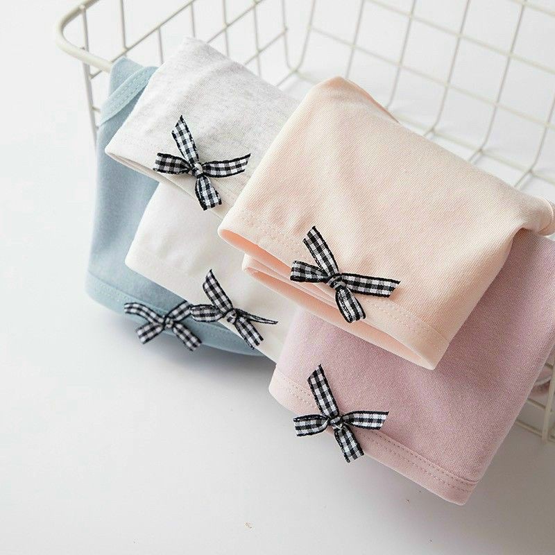 [Mã 12FASHIONSALE1 giảm 10K đơn 50K] Quần Lót Cotton Nữ Phối Nơ Kháng Khuẩn Chất Mềm Mịn Thoáng Mát | BigBuy360 - bigbuy360.vn