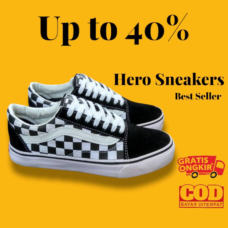 Giày Thể Thao Vans Họa Tiết Bàn Cờ Cá Tính Thời Trang Cho Nam Nữ