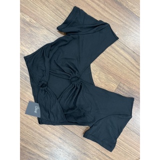 Áo croptop cổ V