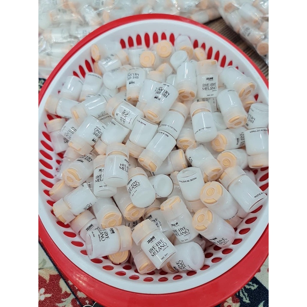 SERUM JIUHE BYE BYE MELANO+ KEM FACE JIUHE WHITENING CREAM - COMBO DƯỠNG DA MỜ NÁM