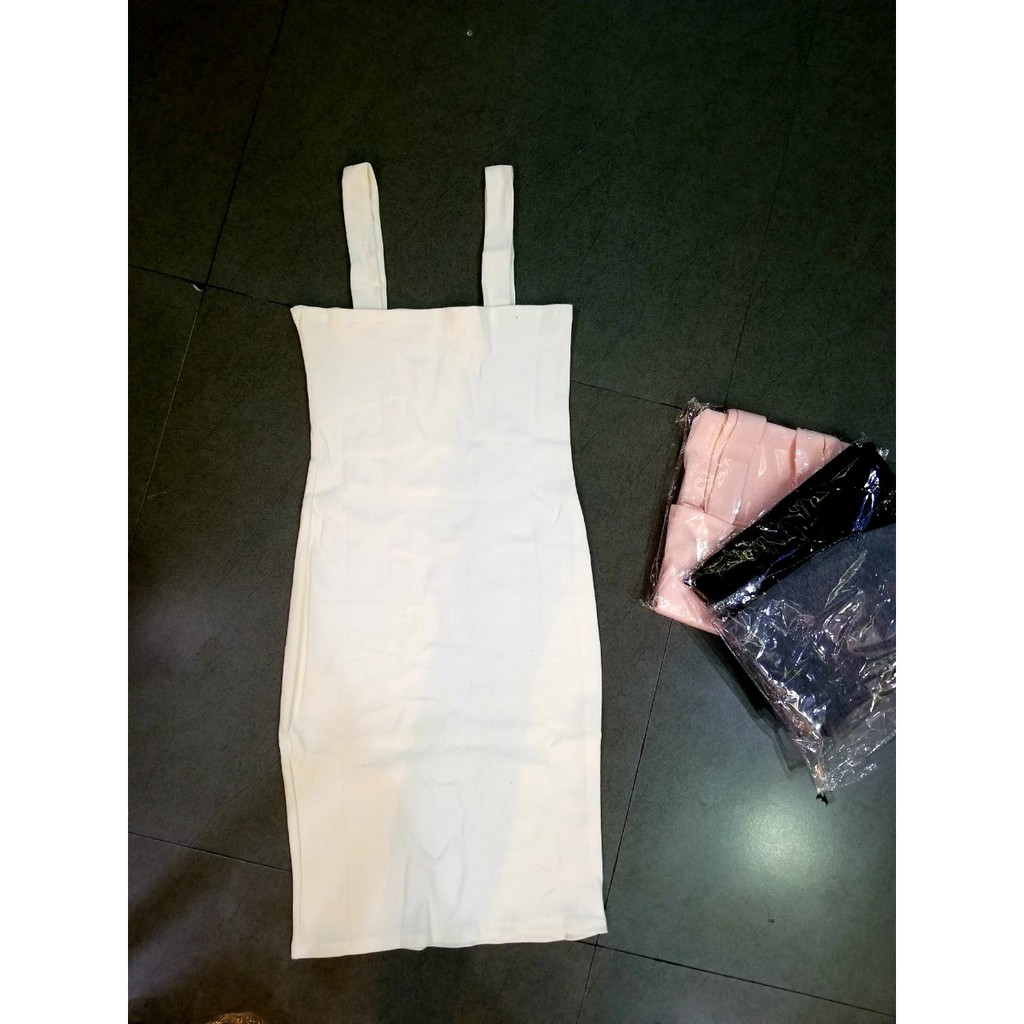 [ Mã FAMAYWA2 giảm 10K đơn 50K] đầm dây bảng lớn chất thun gân hàng vnxk cực đẹp | BigBuy360 - bigbuy360.vn