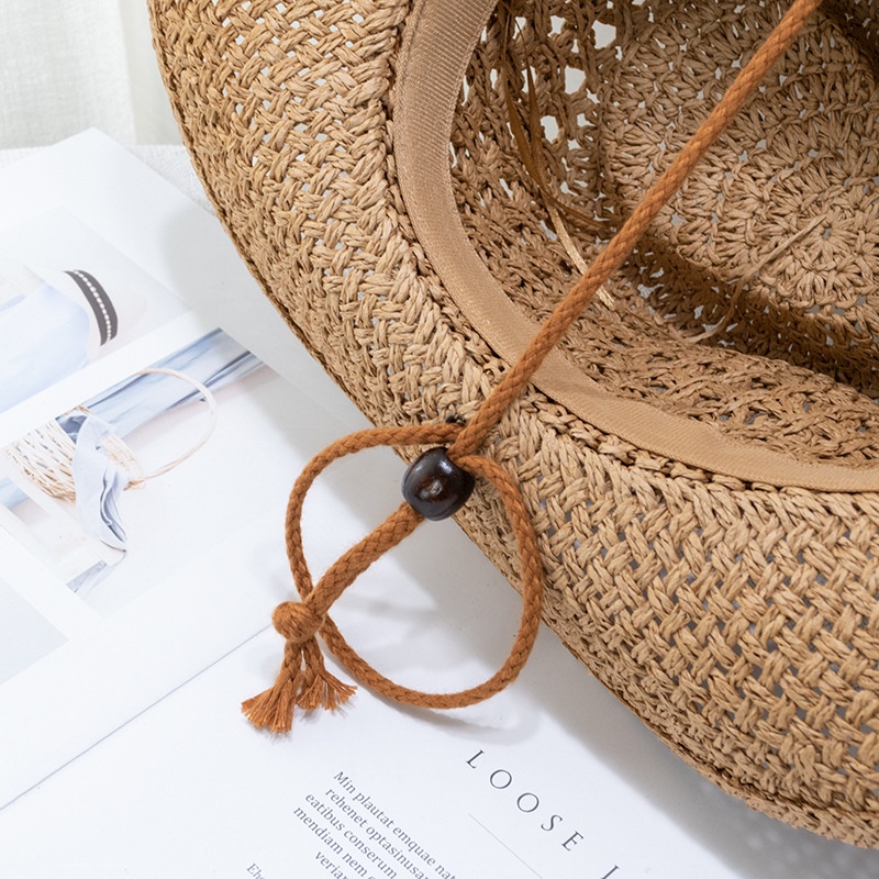 Nón Cói Rộng Vành Che Nắng Phong Cách Retro Cho Nam Nữ