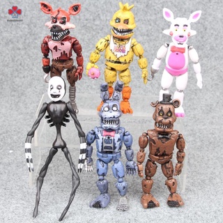 Set 6 mô hình nhân vật phim five nights at freddy bằng pvc - ảnh sản phẩm 1