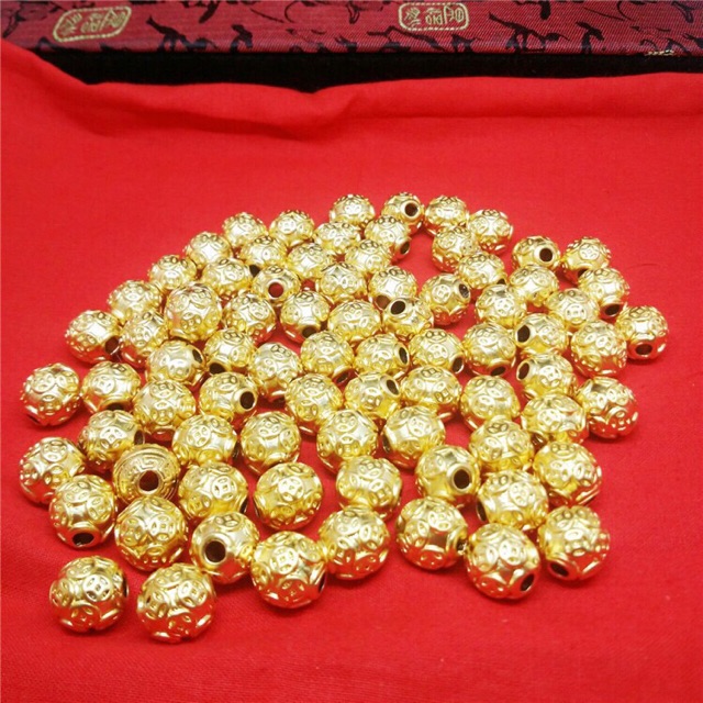 Bịch 10 Hạt Charm Kim Tiền