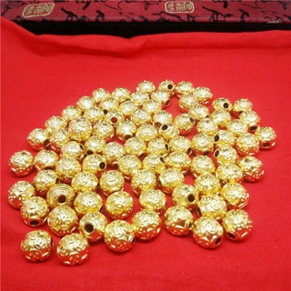 Bịch 10 hạt charm kim tiền