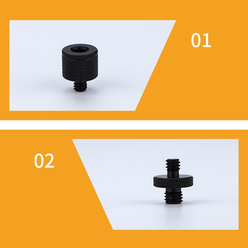 Bộ 2 Ốc Vít Chuyển Đổi Đầu Đực 1 4-20 Sang Đầu Đực M4 M5 M6 M8 M10 Chuyên Dụng Cho Tripod