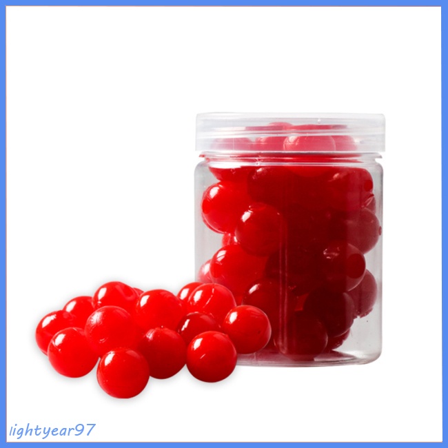 Mồi Câu Cá Giả Hình Hạt Bắp / Dâu Tây Chất Liệu Mềm Mại Co Giãn Tiện Dụng