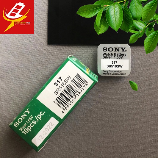 Pin Sony SR516SW / 317 SR516 516 - Pin Đồng Hồ Chính Hãng Giá Tốt