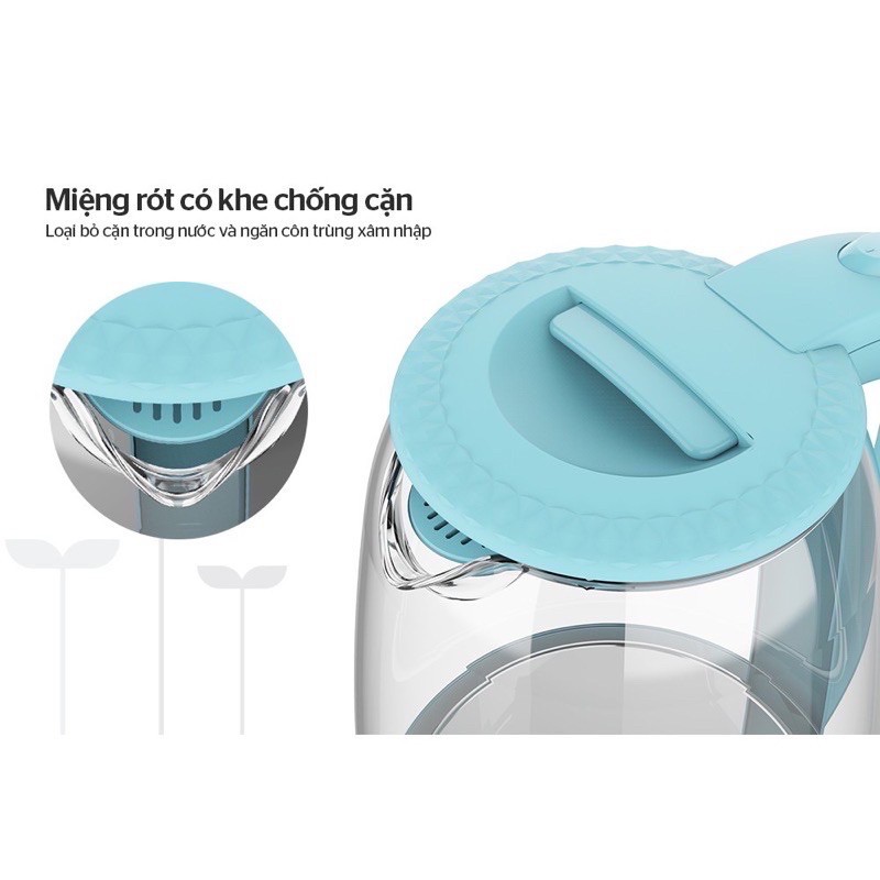 Ấm siêu tốc Sunhouse 1,7lit quà tặng từ Ensure