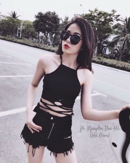 Áo Yếm Đan Dây