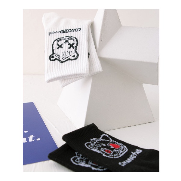 Vớ Tất cao cổ UNISEX hình Gấu siêu dễ thương và xinh xắn