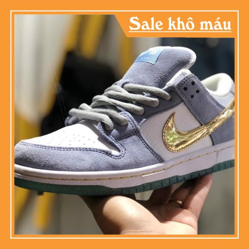 🔥Hottrend- Freeship🔥Giày thể thao sneaker jordan 1 Bông tuyết dunk low sean cliver vàng full box.jordan 1 SB bông tuyết. | BigBuy360 - bigbuy360.vn