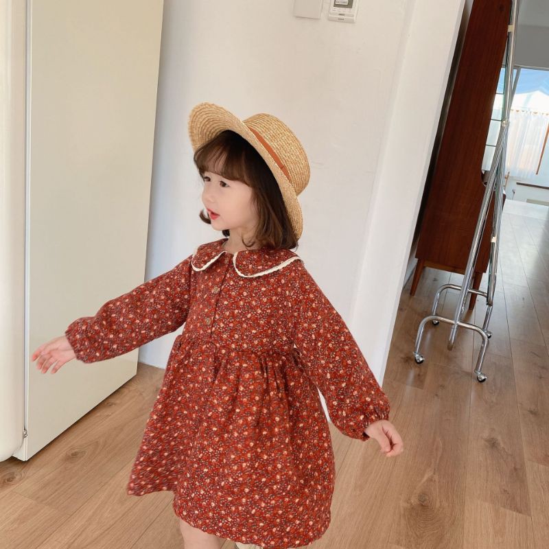 VÁY HOA NHÍ NHIỀU MẦU DỦ SIZE ĐA MẪU MÃ