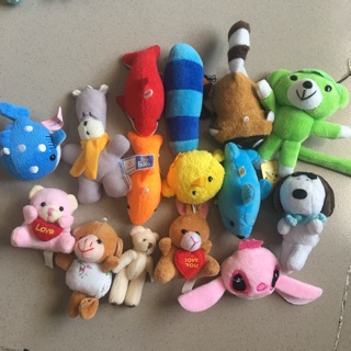 Set 15 gấu nhí dành cho máy gắp thú mini cho bé