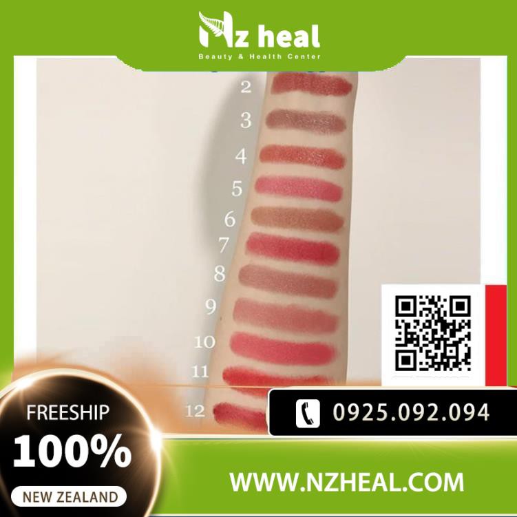 [Hỏa tốc] Son Môi Organic Màu Cam Đất Living Nature Lipstick Morning Sun 02