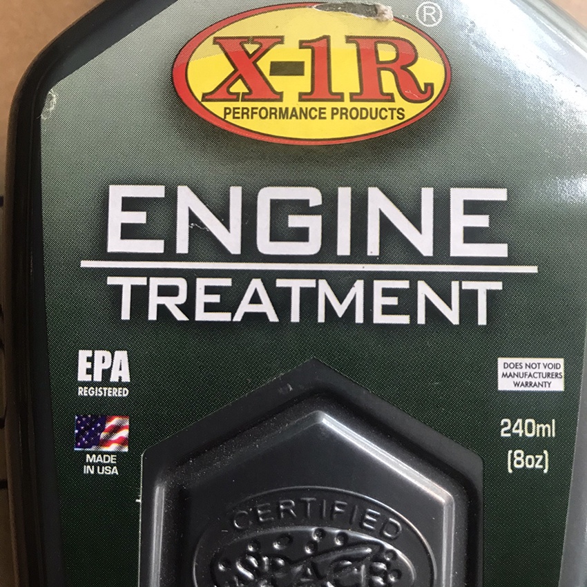 Phụ gia nhớt ô tô X1R Engine Treatment 240ml nhập Mỹ giúp động cơ mạnh mẽ, bôi trơn tốt tiết kiệm nhiên liệu