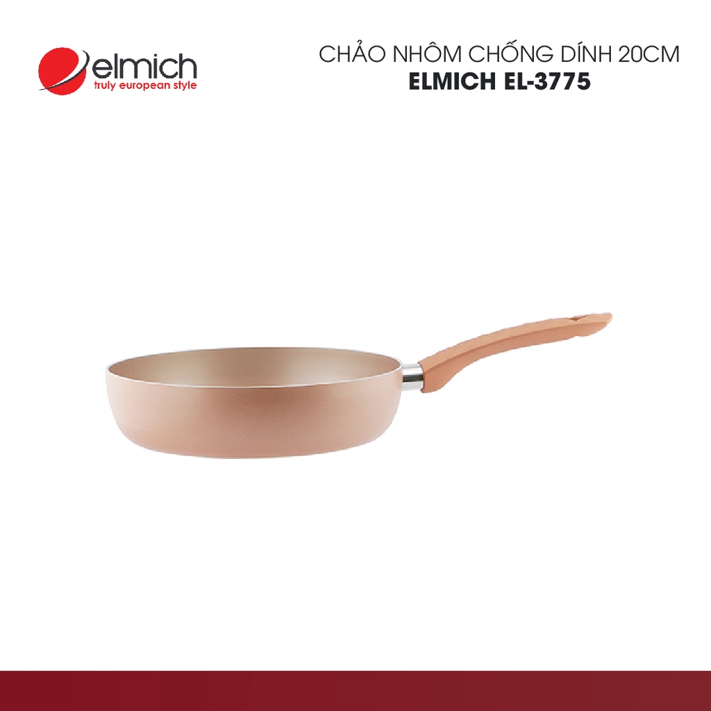 Chảo nhôm chống dính Elmich Vesta | EL3775 size 20cm | EL3776 size 24cm | EL3777 size 26cm | EL3778 size 28cm