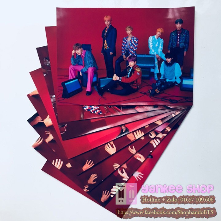 Poster BTS album Love Yourself Answer ver S - hình Jungkook, ảnh V, KPOP