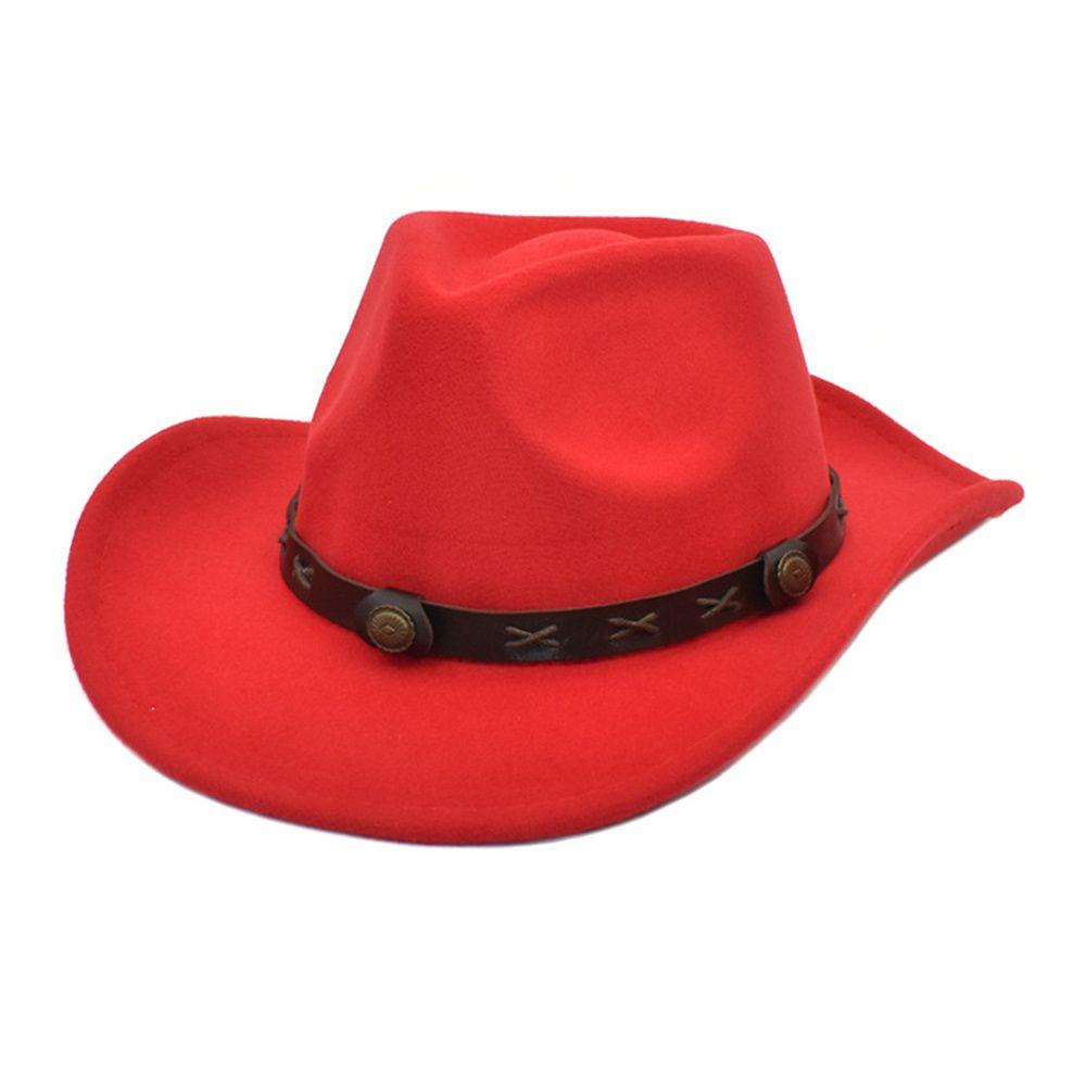 Mũ Cao Bồi Fedora Rộng Vành Phong Cách Vintage