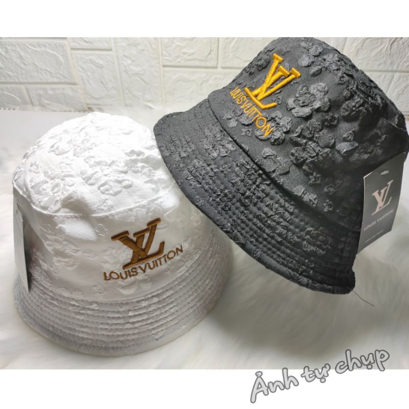 Nón bucket LV cao cấp hoa văn/Nón tai bèo nam nữ đội đều đẹp